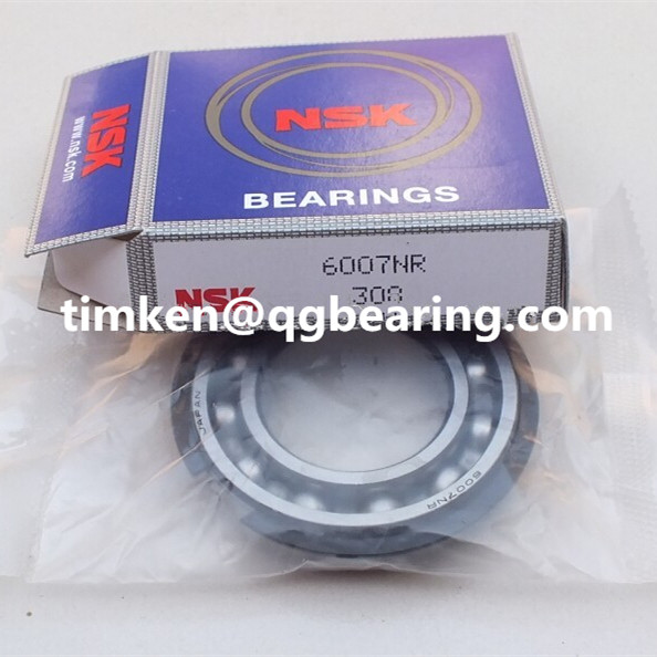 NSK 6007NR ball bearing with snap ring