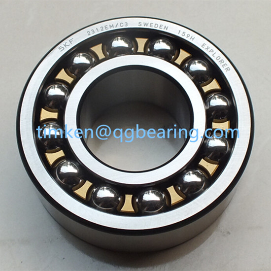 Double row ball bearing 2312 self aligining bearing