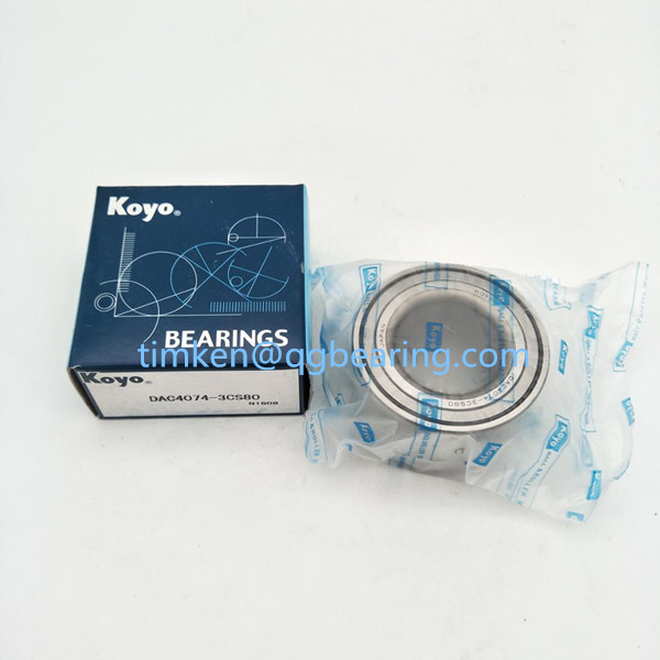 KOYO bearing DAC4074W-3CS80 front wheel bearing