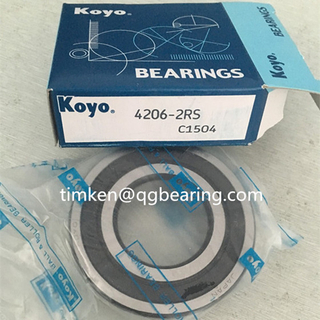 Japan brand Koyo deep groove ball bearing 4206-2RS