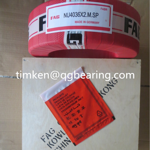 FAG bearing NU4036X2M.SP cylindrical roller for mud pump