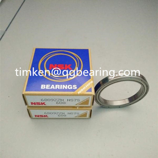 NSK bearing 6809ZZ thin section ball bearing