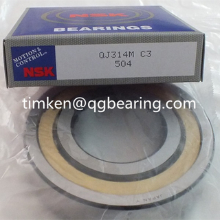 NSK bearing QJ314M four point contact ball bearings