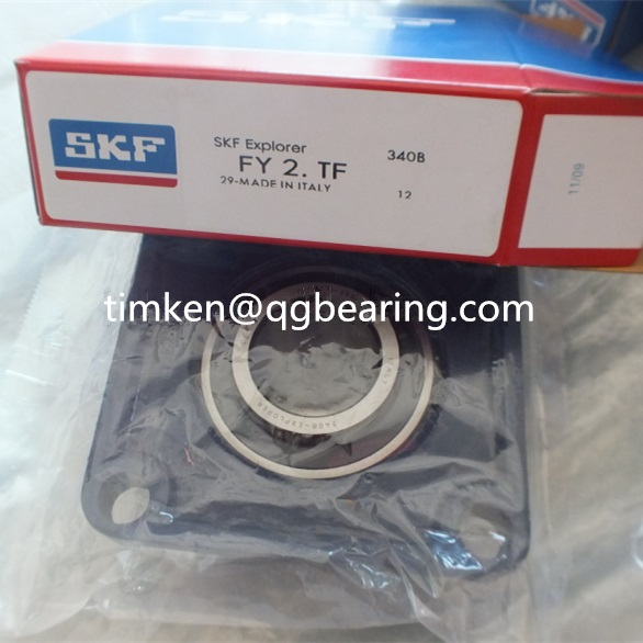 SKF bearing FY2TF ball bearing square flanged units