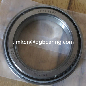 Inch size NP925485/NP312842 tapered roller bearing