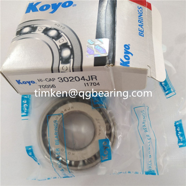 Koyo 30204JR tapered roller wheel bearing