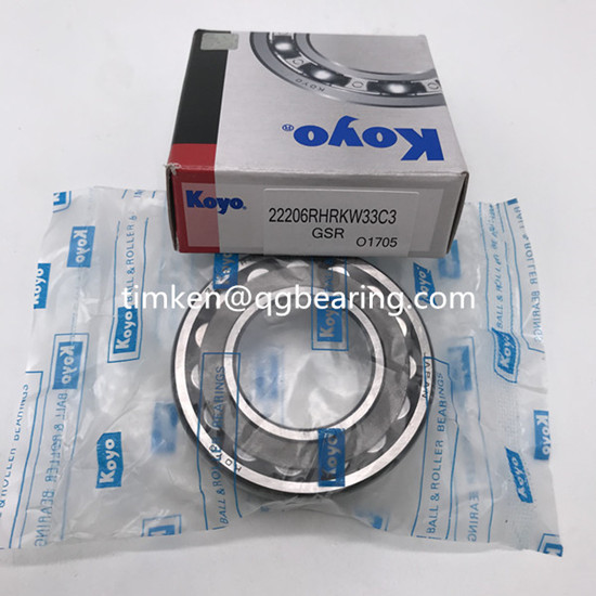 Koyo spherical roller bearing 22206