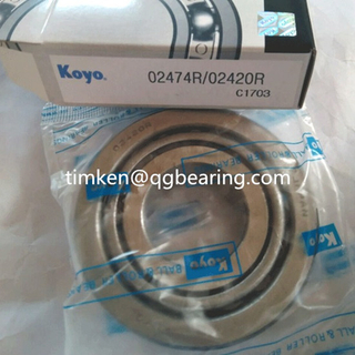 Koyo 02474/02420 tapered roller bearings