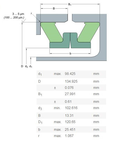 38740 skf bearing seals