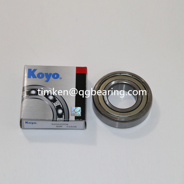 Koyo 6206-2RS deep groove ball bearing